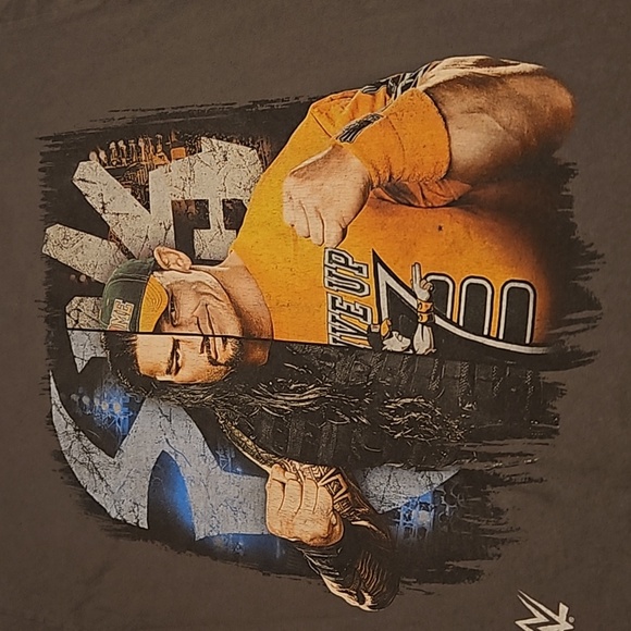 2016 WWE T Shirt John Cena Roman Reigns - Picture 2 of 10